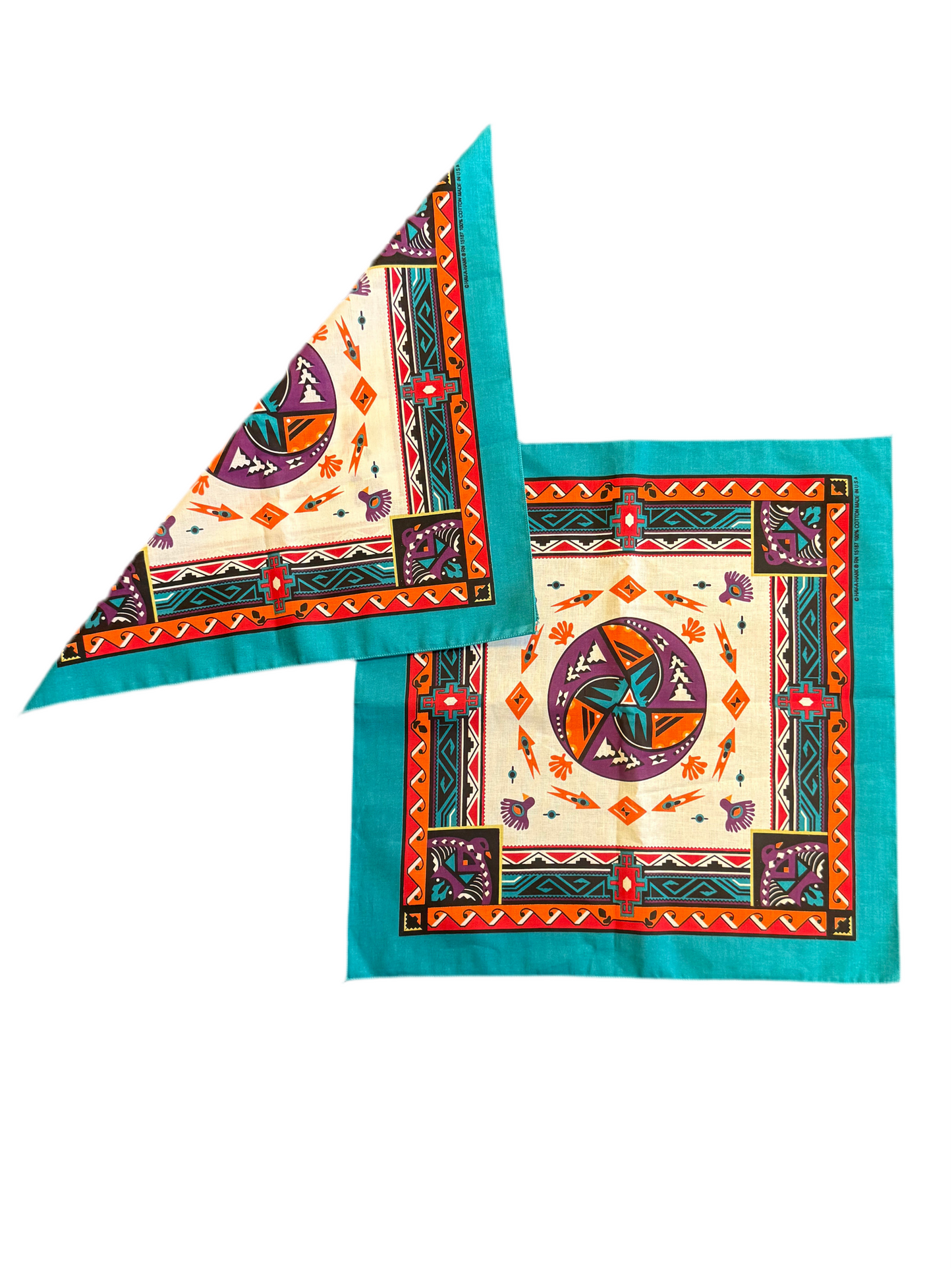 Aztec Bandana 22x22