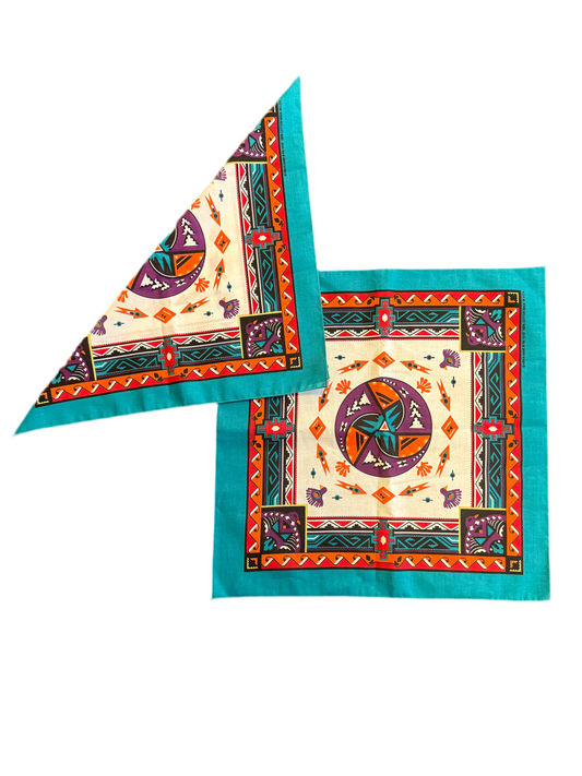 Aztec Bandana 22x22