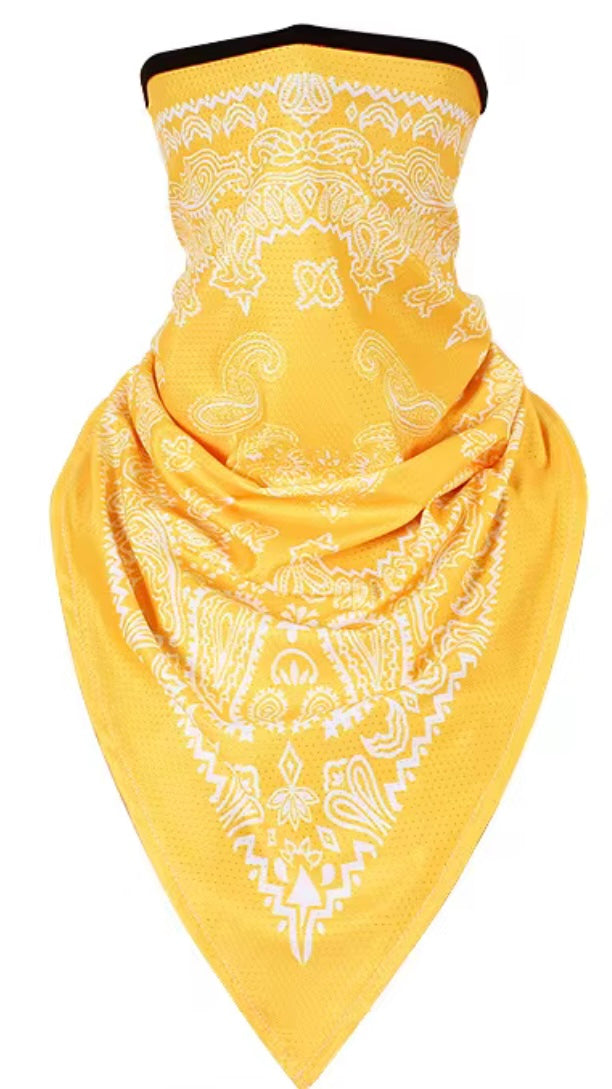 Yellow Triangle Bandana