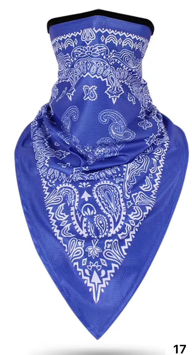 Royal Blue Triangle Bandana